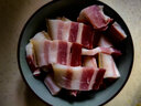 諾斯食美1斤精品五花臘肉農(nóng)家散養(yǎng)土豬肉食鹽腌制風(fēng)吹日曬干咸香豬肉 五花臘肉 2斤裝 曬單實拍圖