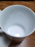 景德镇（jdz）官方中式创意陶瓷个性潮流马克杯情侣杯子咖啡杯家用玲珑水杯带勺 花境马克杯 实拍图