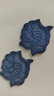 三愛(ài)自粘花朵布貼衣服破洞圖案刺繡補丁貼褲子無(wú)痕修補貼羽絨服小 藏青色2個(gè)【小號】 無(wú)規格 曬單實(shí)拍圖