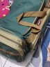 圣腾2022新款旅游包折叠搬家袋加厚特大男士大容量手提旅行包牛津布单肩防水行李包旅行袋托运包出差包 主体墨绿-大口袋 超大 实拍图