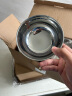 尚菲优品（SFYP）304不锈钢碗 13cm双层加厚隔热汤碗饭碗面碗 六只装GD13-6 实拍图