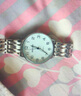 BELUSHI老人手表男防水夜光石英表大數字媽媽中老年人大表盤(pán)生日禮物 B-559男款銀殼白面彈簧鋼帶 曬單實(shí)拍圖