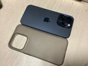 可可麗麗【比紙還薄】適用蘋果14Pro手機殼iPhone14Pro保護套 波紋超薄散熱高磨砂半透不易發(fā)黃 透黑 曬單實拍圖