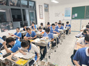 荊棘鳥速干校服深圳市初中中生透氣短袖短褲長袖夏季抗菌防臭套裝 速干薄款長褲 175 曬單實拍圖
