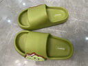 巴拉巴拉童鞋兒童拖鞋男童女童浴室鞋子居家外穿夏季新款卡通 綠色調00344 22 (內長(cháng)22cm適合腳長(cháng)21cm) 曬單實(shí)拍圖