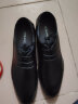 奥康官方男鞋 男士黑色商务皮鞋系带正装三接头尖头鞋 黑色 42 实拍图