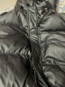 Colombass PU软皮羽绒服男冬季新款男士短款连帽潮牌潮流加厚保暖冬装外套 黑色(升级款） 3XL(建议160-180斤) 实拍图