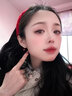 戚小米紅色耳環(huán)女絲絨花朵仿珍珠耳釘女2025實(shí)用養耳洞秋冬耳墜過(guò)年耳飾2只裝+禮盒包裝 曬單實(shí)拍圖