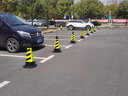 安凱路 雪糕桶反光錐形筒路錐橡膠 請勿泊車(chē)禁止停車(chē)警示牌交通路障路樁 【7斤提環(huán)】橡膠-專(zhuān)Y車(chē)位 曬單實(shí)拍圖