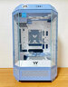 Thermaltake（Tt）The Tower 300 海景房機箱 電腦主機（Matx主板/支持420水冷/4090顯卡/水平橫躺） 松石綠 曬單實拍圖