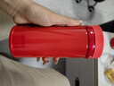 膳魔師（THERMOS）膳魔師新口紅杯小光環(huán)系列保溫杯便攜小容量附杯包TCNO-250禮盒 寶石紅 260ml 曬單實拍圖
