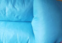 拜杰（BAIJIE） 充气沙发带枕头户外空气气垫床便携懒人野营折叠躺椅网红充气垫 枕头款-黑蓝色 实拍图
