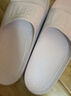 FREETIE LOGO運動(dòng)拖鞋人體工學(xué)腳床設計夏季防滑室內外男女拖鞋 白色 35-36 曬單實(shí)拍圖