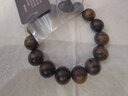今古樓(jingulou) 沉水馬泥澇 14mm甘蔗甜 沉香手串滿(mǎn)水波影虎斑紋  14.8mm*15顆沉水馬泥澇沉香手串 曬單實(shí)拍圖