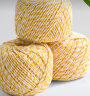 九千谷棉线绳1.5mm 棉绳编织线双色包粽子绳吊牌线捆食物 黄白3个9516 实拍图