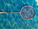京东京造 羽毛球拍全碳素 运动训练超轻 蓝白款 6U单拍 R 300S 速度型  实拍图