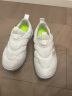 adidas ADIPUFF面包鞋型休闲舒适棉鞋男女阿迪达斯官方轻运动 米白色/灰色 42(260mm）推荐选大半码 实拍图