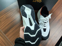 零度Zero【萊卡系列】輕運動(dòng)男鞋2025秋冬新款舒適戶(hù)外男士網(wǎng)面慢跑鞋 白黑 40 =運動(dòng)鞋41碼 曬單實(shí)拍圖