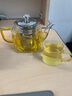 美斯尼茶壺玻璃茶具加厚耐熱泡茶壺辦公家用泡茶器帶過(guò)濾帶把手煮茶壺 大壺+四杯 曬單實(shí)拍圖