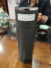 艾曼格（IMOGY）保溫杯男士商務(wù)茶水分離泡茶杯車(chē)載水杯燜茶杯速開(kāi)杯子 復古灰550ml【經(jīng)典款】 曬單實(shí)拍圖
