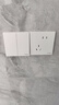 施耐德開(kāi)關(guān)插座面板 暢意系列86型家用五孔插座電視電腦網(wǎng)線(xiàn)插座 五孔插座10只裝【新國(guó)標(biāo)】 曬單實(shí)拍圖