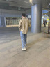 啄木鳥牛仔褲男薄款2024新款寬松直筒長褲春秋款工裝休閑褲子男 復古藍 XL 【建議體重135-155斤】 曬單實拍圖
