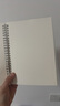 無印良品（MUJI） 聚丙烯透明封面雙環(huán)筆記本 學生文具 點格/82張/透明/A5 曬單實拍圖