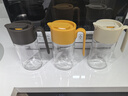 樂(lè )扣樂(lè )扣（LOCK&LOCK）玻璃油壺重力大容量防漏油罐廚房家用自動(dòng)開(kāi)合調味壺 米色550ml 曬單實(shí)拍圖