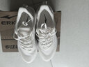 鴻星爾克（ERKE）水上漂5.0跑步鞋女款夏季新款透氣網(wǎng)面軟彈跳繩鞋女鞋送女友 微晶白/香薰紫 39 曬單實(shí)拍圖