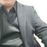 梵調（VEDEOL） 厚款羊毛呢大衣男休閑正裝中長款風衣男修身呢子大衣外套青年 黑色 XL-體重140-155穿合適 曬單實拍圖