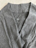 nest designs女士哺乳上衣新品孕產(chǎn)婦家居服T恤孕婦裝月子服產(chǎn)后開襟哺乳 炭筆灰 M（建議160-170cm，70kg以內(nèi)） 曬單實拍圖
