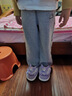 Hello Kitty女童褲子春秋洋氣兒童寬松運動大童休閑直筒褲 CKT054麻灰 130cm  曬單實拍圖