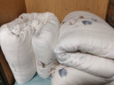 多憶綿眠（duoyimianmian）【不單賣(mài)】紗布套薄款棉紗布套內(nèi)膽套棉布套保護(hù)罩比被套薄 好棉朵朵 160*210cm 曬單實(shí)拍圖