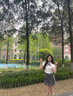 爾山集辣妹套裝短袖襯衫上衣女夏季裙子蝴蝶結開(kāi)叉a字短裙半身裙純欲風(fēng) 純欲辣妹三件套M【建議80-100斤】 曬單實(shí)拍圖