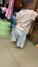 家得寶（homebaby）藍(lán)鯨超薄透氣男女寶寶通用尿不濕 L碼  136片 曬單實拍圖