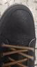 西域駱駝（VANCAMEL）男鞋加大加寬45寬腳加肥男士真皮牛皮運動(dòng)皮鞋大碼休閑板鞋 黑色【單鞋】 46 曬單實(shí)拍圖
