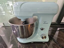 牧人王（Murenking）全自動(dòng)家用和面廚師機輕音臺式攪拌面包機和面機面粉料理機烘焙電動(dòng)打蛋器 MK15青春藍（升級款） 4.3L 曬單實(shí)拍圖