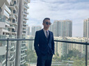 恒源祥西服套裝男士定制修身職業(yè)正裝商務小西裝男結(jié)婚新郎伴郎服裝 A藏青色雙扣11件套 XL碼(加8件禮品) 曬單實拍圖