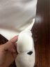 茵曼加厚燈芯絨雪尼爾闊腿褲女冬季高腰時(shí)尚直通休閑褲子 珍珠白 XL 曬單實(shí)拍圖