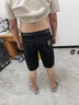 真維斯（Jeanswest）夏季薄款男裝五分褲牛仔短褲2025男士新款外穿休閑彈力中褲子男款 331黑色+331藍灰 36 曬單實(shí)拍圖
