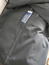 羅蒙（ROMON）90白鵝絨男士羽絨服男款冬季新款保暖加厚可脫卸內(nèi)膽外套 ZXL-23020黑色 XL 180 曬單實(shí)拍圖