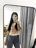EOOA金色字母H項鏈女配飾品輕奢小眾設(shè)計感秋冬季毛衣鏈銀鎖骨鏈 金色字母H銀項鏈 曬單實拍圖