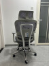 歌德利（Gedeli） V1 人体工学椅电脑椅 办公电竞学习椅会议老板椅 多功能调节转椅 6代灰+4D扶手+铝合金脚+脚踏 实拍图