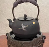 承韻尚樽日本鐵壺進(jìn)口純手工高端鎏金銀飛雁無(wú)涂層鑄鐵壺日式煮茶壺生鐵壺 飛雁（單壺） 1.3L 曬單實(shí)拍圖