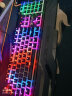 双飞燕（A4TECH）B975P 机械键盘有线电脑办公高端电竞游戏键盘 血手幽灵三代光轴 带手托 PBT键帽 布丁黑 实拍图