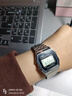 卡西歐（CASIO）復古經(jīng)典學(xué)生運動(dòng)防水情侶夜光電子表 中性風(fēng)小方塊A158/A168 A159WA-N1D（小春同款）京倉京配 曬單實(shí)拍圖