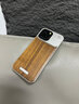THE TREE適用蘋果iPhone15promax手機殼14pro鋁合金保護套13香薰殼magsafe磁吸防摔散熱高檔木紋無邊框超薄 【胡桃木】香薰棉*高定皮紋*無邊框裸機手感 iPhone 15 曬單實拍圖