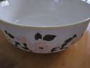 勤凱陶瓷防燙雙耳湯碗大號(hào)家用新款創(chuàng)意餐具沙拉泡面碗酸菜魚(yú)大湯碗  10.5英寸--山茶花(1只) 曬單實(shí)拍圖