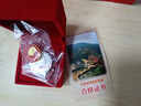 紅旅故都 毛主像章 佩戴胸章男女服裝配飾品 偉人毛爺爺頭像足銀商務 衣服西裝配飾胸針胸花別針式 足銀像章直徑25MM 曬單實拍圖