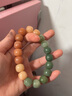 芯奢正宗菩提根手串男士煙青綠飄花手鏈女士菩提根學(xué)生版飾品文玩佛珠 春日宴手串 曬單實(shí)拍圖